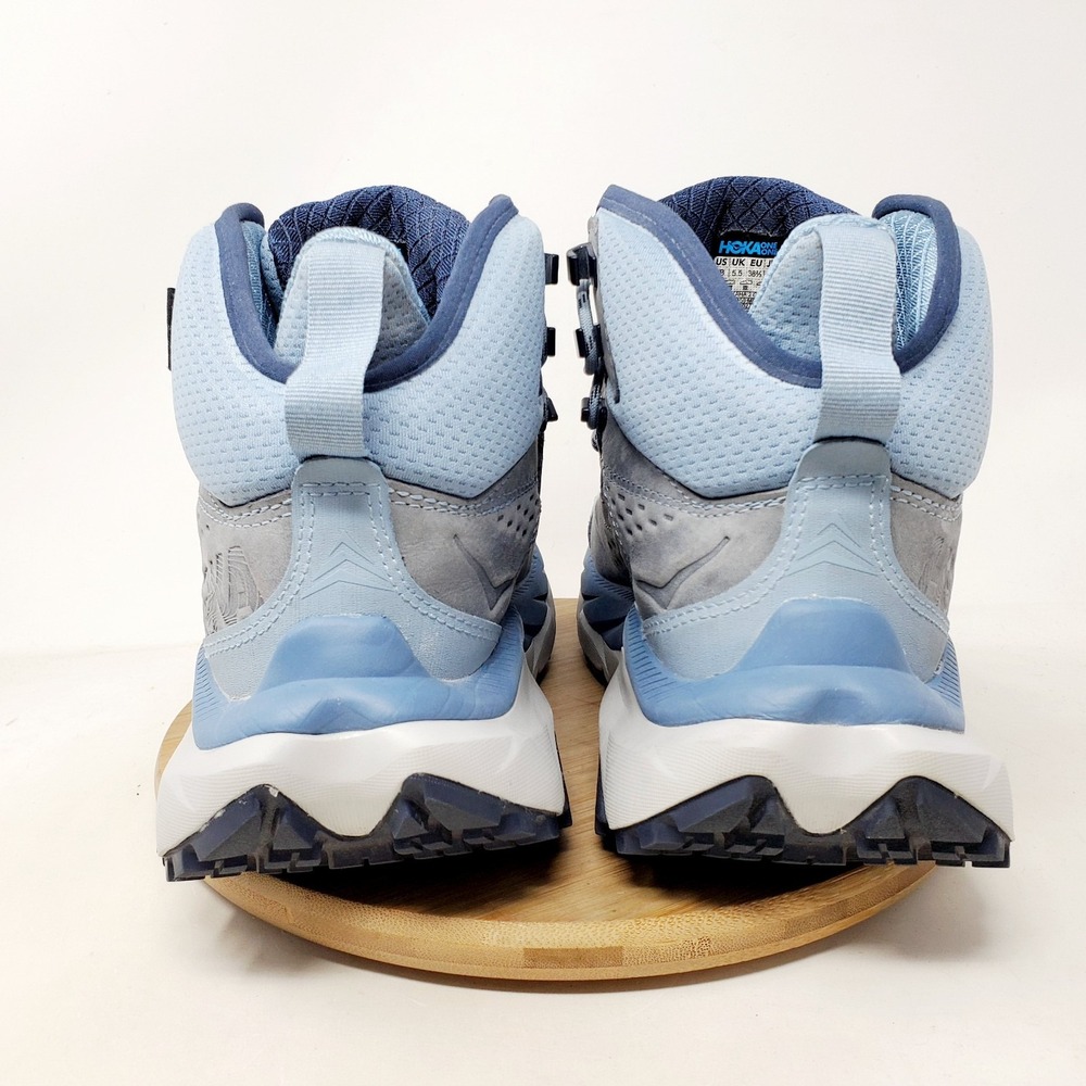 Hoka One One Kaha 2 GTX Shoes Womens 7 Blue Trail High Top Hike Comfort Sneaker - Picture 7 of 13